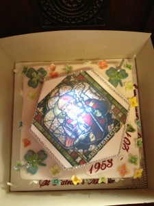 St. Patrick's 60th anniversary Cake